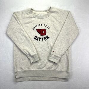 University of Dayton Flyers Sweatshirt Mens Large Grey Collegiate Pullover